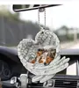 Novos Produtos Transfronteiriços, Série Criativa de Asas de Anjo Acessórios para Carro, Enfeites para Carro, Decorações de Árvore de Natal, Decoração de Casa