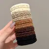 Goma para coleta alta estilo coreano de alta elasticidad, banda negra versátil para el pelo, nueva y elegante cuerda elástica para el pelo 2026