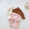 Ropa Ins 2026 Otoño e Invierno para Bebés, Niños y Niñas, Pantalones de Pana Gruesos con Forro Polar de Trasero Grande, Leggings Versátiles