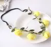 Vacaciones junto al mar Encaje Flor Banda para el cabello Chica Mori Vestido de novia Foto Guirnalda Joyería Tocado Banda para el cabello Venta al por mayor