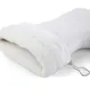 Botas de Lluvia Aote con Forro de Lana para Calidez, Botas de Lluvia de Caña Alta de Eva para Hombre 903 Blancas, Botas de Lluvia de Algodón para Protección Laboral, Zapatos Impermeables de Triple Protección