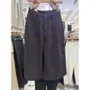 Preço Real! Foto Real! Calças de Lã Retas Novas Outono/Inverno 2026 Calças de Terno Harem Cintura Alta Cropped Casuais Femininas