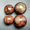 Ágata de seda natural pelota de fitness ágata de Brasil mango de jade pelota de juego pelota de mano para ancianos venta al por mayor transmisión en vivo