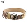 Colar Tático para Cachorro Grande de Nylon à Prova de Explosão para Uso Externo em Fronteira Pet Collar em estoque