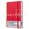 TEMU Planeador Diario Inglés Transfronterizo Calendario 2027 Manual de Eficiencia Libro de Planificación de Gestión