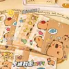 Caderno pequeno de desenho animado, prêmio de material escolar infantil, presente de recompensa para jardim de infância, design fofo de equitação, caderno estudantil