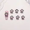 Decoraciones de Uñas de Dibujos Animados Estilo Japonés de Moda, Lindos Accesorios de Resina de los Doce Signos del Zodíaco 3D, Piezas Pequeñas para Pendientes DIY