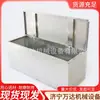 Asientos de acero inoxidable para minas de carbón, asientos tipo caja de almacenamiento para cámaras de escape, asientos de cabina de rescate subterráneo para dos y tres personas