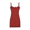 Vestido de verão Skims Kardashian com alça saia justa sexy no quadril saia de renda afina a cintura