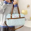 2026 Nuevo Lindo Estampado de Lunares y Estrellas Estilo Japonés Gran Capacidad Bolso de Hombro de Nicho para Viajes Diarios Bolsa de Mano Bidimensional
