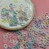 Nuevo Marco de Fotos Mini Sirena Accesorios para Uñas Mezclados Macarrón Borde Hueco Decoración para Uñas Material para Uñas