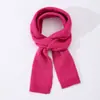 Bufanda Unicolor Unisex Sencilla y Elegante, Cálida y Versátil para Otoño e Invierno, Calentador de Cuello Largo Tejido, A Prueba de Frío de Amazon