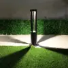 Lámpara de césped exterior LED con enchufe de tierra jardín paisajismo lámpara de jardín redonda aluminio enchufe de parque lámpara de calle exportación transfronteriza