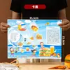 Mantel de Papel Desechable para Llevar para Platos de Comida, 600 Hojas, Tienda de Hamburguesas, Hot Pot, Comida Occidental, Papel para Bandeja de Pollo Frito a Prueba de Grasa, Personalizable