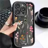 Varios Tipos de Fundas Protectoras Negras con Ranuras, Patrón de Diamantes Transfronterizo, Tipo Escalón Ojo de Buey, Adecuadas para iPhone 15/16/17