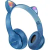 P47M /Y47 Auriculares Inalámbricos Bluetooth con Orejas de Gato, Luminosos, Plegables, Suministro Directo de Fábrica, Exclusivo Transfronterizo