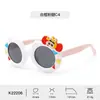 Nuevas Gafas de Sol Polarizadas Infantiles para Niñas, Lindas Gafas de Sol de Silicona Suave de Shin-Chan para Niños, Estilo de Dibujos Animados