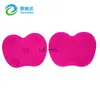 Esponja de Silicone para Esfregar Item Mais Vendido Almofada de Silicone para Limpeza de Pincéis de Maquiagem Esponja de Silicone para Limpeza Facial Escova de Limpeza com Ventosa
