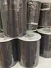 Cinta de satén de doble cara de 3 cm de ancho, 900 yardas, 3 cintas blancas estándar, 1 cinta negra, 1 cinta blanca, cinta A12 con acabado satinado