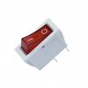 Suministro Interruptor de Dos Velocidades con Forma de Barco Kcd 0.15kg Pies Blanco Rojo y Verde Cubierta Transparente Sin Luz Interruptor Basculante de Alimentación