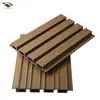 Panel de Rejilla Exterior de Personalización Rápida Tablero de Madera-Plástico WPC Patrón de Caparazón de Tortuga Balcón Pared Exterior Instalación Rápida Panel de Pared de Madera-Plástico