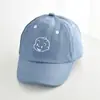 Chapéu de Bebê Estilo Coreano Chapéu de Sol Infantil Boné de Beisebol Fino para Meninos e Meninas Proteção Solar Primavera e Outono Aba Larga