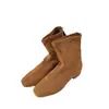 Botas Estilo Francés para Viajar, Piel Suave, Punta Cuadrada, Adelgazantes, Elásticas, Ajustadas para Mujer, Botines de Otoño e Invierno con Tacón Medio Grueso, Botas Martin