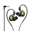 Auriculares para Computadora E13 de Doble Enchufe con Ganchos para Orejas, Cable Largo con Micrófono para Llamadas, Auriculares Estéreo Profesionales para Gaming de Escritorio