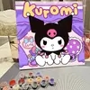 Pintura acrílica dibujos animados infantiles hecho a mano diy pintura al óleo digital pintura al óleo al por mayor verano graffiti decoración para colorear pintura para colgar