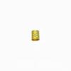 100 Accesorios Hip-Hop Dreadlock Anillos para el Cabello Clips para el Cabello Peluca Africana Trenza Decorativa Metal Transfronterizo DIY Clips Dreadlock