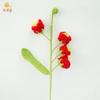 Vendas Diretas da Fábrica Buquê de tricô Qixi Crochê DIY Flor de Lírio Orquídea trançada Flor Eterna Romântica acabada atacado