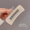Pinza para el Cabello de Sirena para Mujer, Primavera y Verano, Pasador Elegante para Moño, Pinza de Tiburón Grande, Accesorio para el Cabello Grueso