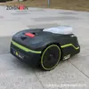 Cortacésped Eléctrico Inteligente Robot de Corte de Césped V600 Tipo Cuatro Ruedas con Carga Automática GPS y Posicionamiento con Detección de Obstáculos