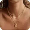 Collar de tres capas con clip de papel de hueso de serpiente de nuevo producto transfronterizo, gargantilla de cobre con diseño elegante, joyería para citas para mujeres