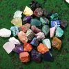 Piedra Difusora de Aroma de Cristal del Mar de China Oriental, Cristal Blanco, Amatista, Citrino, Fluorita Verde, Adorno de Piedra Cruda de Cristal Natural