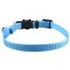 Nuevo collar con hebilla de seguridad reflectante para cabeza de gato con orejas redondas, collar con cascabel para mascota, venta al por mayor