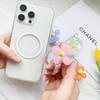 Corrente Magnética Pendurada para Celular Magsafe Flor de Pérola Fresca Acessórios Adequados para Apple e Huawei Suporte Magnético Personalizado