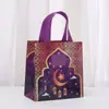 Bolsas de Tejido sin Tejer Serie Estrella y Luna Impresas Bolsas de Empaque Bolsos Coloridos Bolsas de Empaque Prácticas Bolsas de Compras para Centros Comerciales Bolsas de Compras al por Mayor