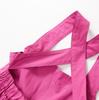 Artículo en Liquidación: Vestido de tirantes para niña 2025 Verano Nuevo Estilo Coreano Color Sólido Delgado Algodón Puro Vestido de tirantes