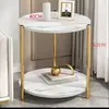 Mesa de centro y mesa de comedor combinadas transfronterizas para uso doméstico en la sala de estar, mesa de centro de lujo ligero para espacios pequeños, juego de mesas redondas, mesas anidadas, venta al por mayor de mesas de centro