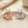 Broche de flor de pérola luz de luxo internet celebridade estilo liga broche anti-exposição roupas decorativo pin terno corpete pin