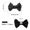 Hebilla Clip para Zapato de Tacón con Lazo de Dos Capas para Mujer, Decoración de Bolso de Cena de Alta Gama Joyería DIY, Hebilla Desmontable Princesa Fugitiva