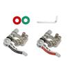 Batería de automóvil cabeza de pila de cobre puro conector de clip de desmontaje rápido de batería terminal de interfaz múltiple cabeza de pila