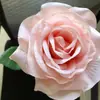 Flor artificial de rosa hidratante de una mano flor de seda boda hogar sala de estar decoración flor hecha a mano flor falsa venta al por mayor