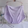 Ropa interior de talla grande al por mayor para mujer Jacquard de cintura media-alta para mujer gorda ropa interior de triángulo para mujer gorda