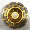 Moagem de tigela de diamante parede de cimento ranhura tigela ondulada pedra de moagem roda de moagem afiada durável máquina de corte moagem de tigela