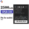 Adecuado para Batería de Teléfono Móvil Coolpad Cpld-124 Marca 7275 Nueva Batería Duradera 2500Mah Venta al por Mayor de Fábrica Comercio Exterior
