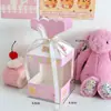 Caja de Dulces Navideña para Niños de Kinder Regalo de Cumpleaños Bolsa de Regalo de Bocadillos Pequeños Souvenir Caricatura Bolsa de Dulces para Boda