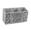 Caja de Almacenamiento Caja de Almacenamiento de Madera Organizador de Cocina Caja Clasificadora de Almacenamiento de Cuchillos, Tenedores y Palillos de Madera Gabinete para Artículos Varios de Escritorio