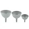 Embudo de Silicona Amazon Grande y Pequeño Embudo Portátil para Aceite Malla Filtrante de Diámetro Grande Embudo de Silicona para Vino para Uso en la Cocina